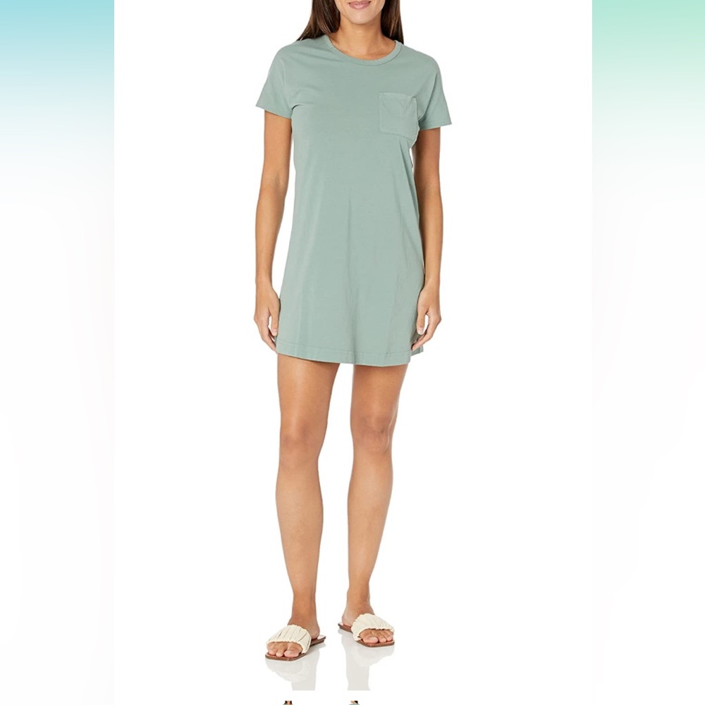 UpWest Women's Perfect T-Shirt Dress xs calcite